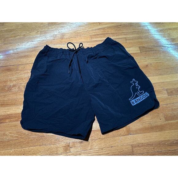 Fashion Swim Shorts KANGOL SWIM SHORT LOGO Men BlackSize XXL - Picture 2 of 7